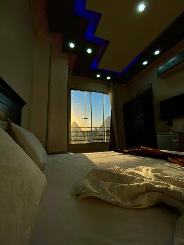 Chambre individuelle avec vue sur la montagne